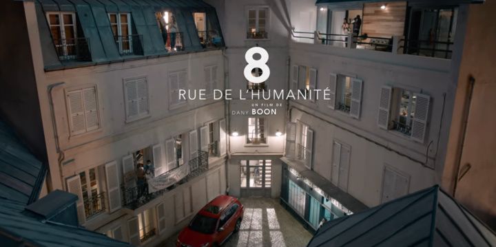 Title screen of 8 rue de l'Humanité