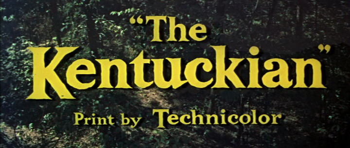 Title screen of The Kentuckian