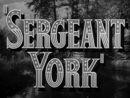 Title screen of Sergeant York