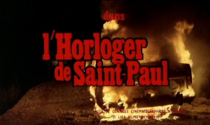 Title screen of L'horloger de Saint-Paul