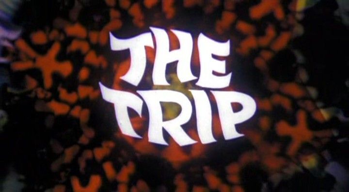 Title screen of The Trip