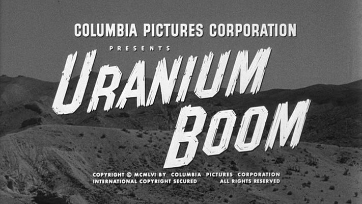 Title screen of Uranium Boom