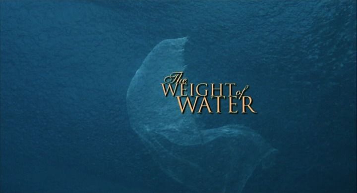 Title screen of The Weight of Water