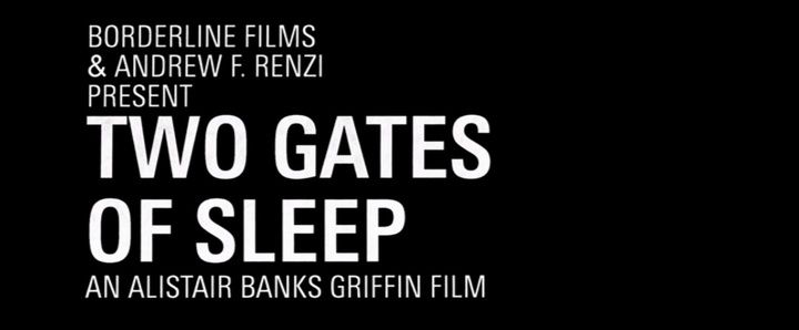 Title screen of Two Gates of Sleep