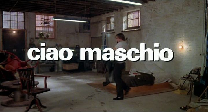 Title screen of Ciao maschio