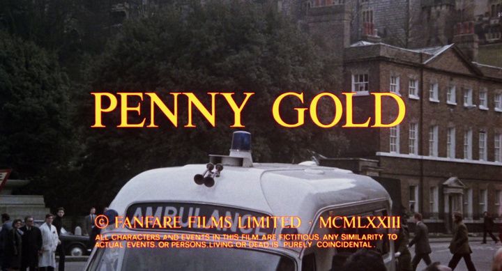 Title screen of Penny Gold