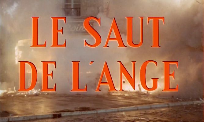 Title screen of Le saut de l'ange
