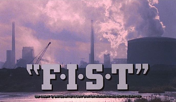 Title screen of F.I.S.T