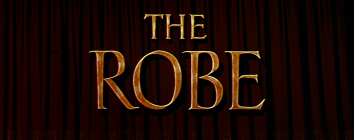 Title screen of The Robe