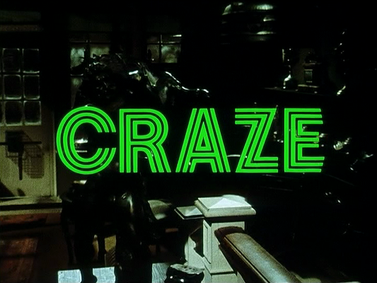 Title screen of Craze