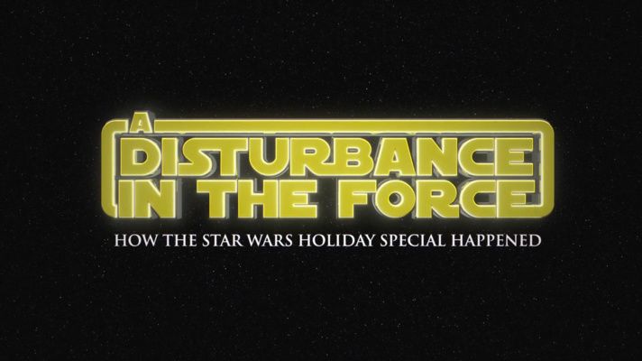 Title screen of A Disturbance in the Force
