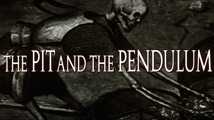 Title screen of The Pit and the Pendulum
