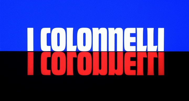 Title screen of Vogliamo i colonnelli