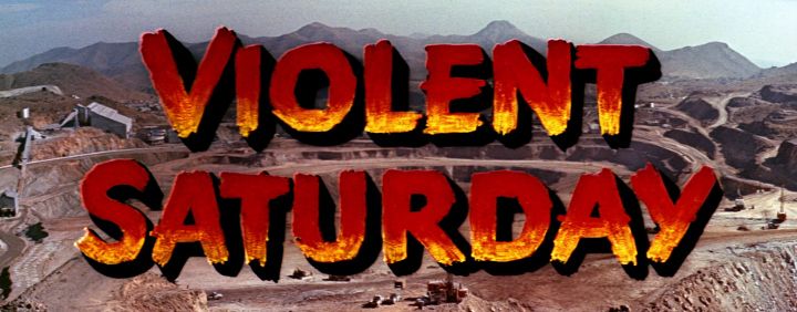 Title screen of Violent Saturday