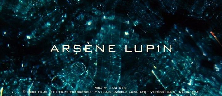 Title screen of Arsène Lupin