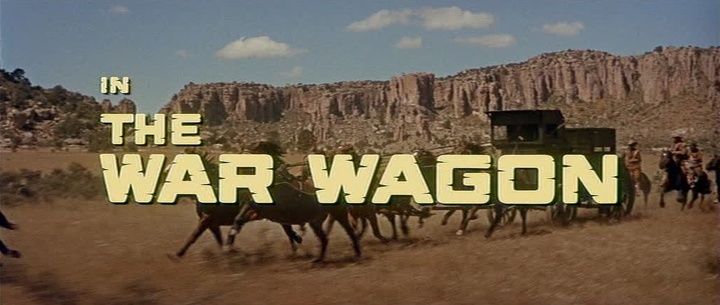 Title screen of The War Wagon