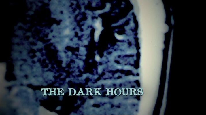 Title screen of The Dark Hours