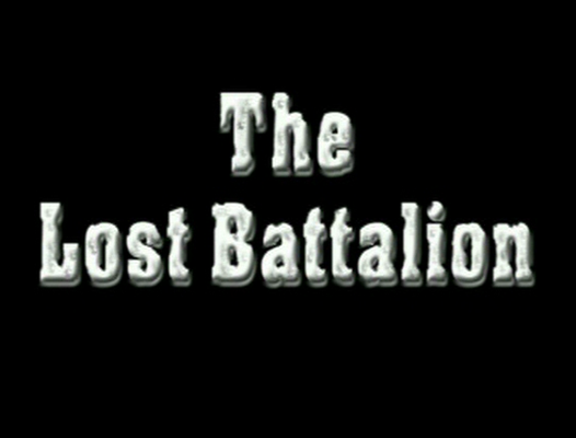 Title screen of The Lost Battalion