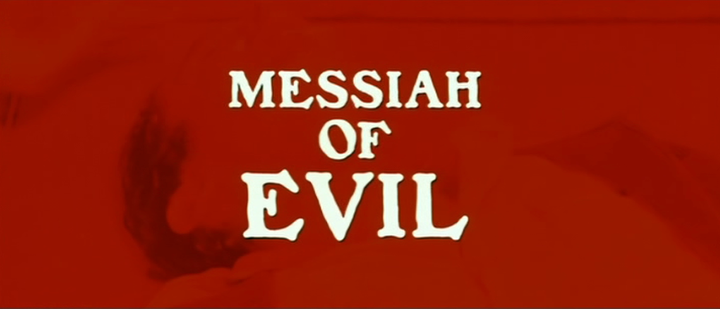 Title screen of Messiah of Evil