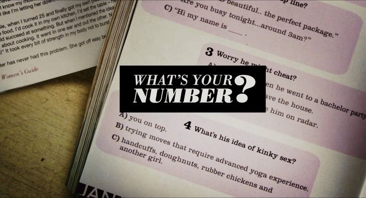 Title screen of What's Your Number?