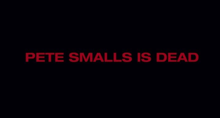 Title screen of Pete Smalls Is Dead