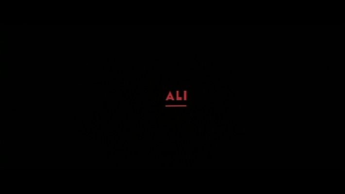 Title screen of Ali