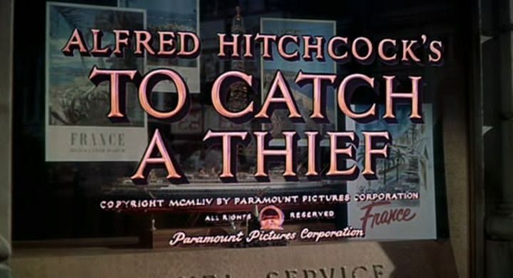 Title screen of To Catch a Thief