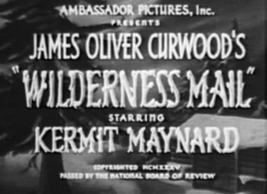 Title screen of Wilderness Mail