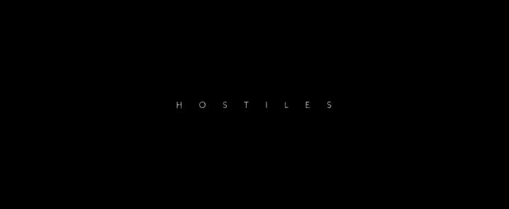 Title screen of Hostiles