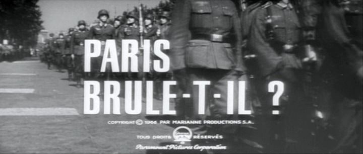 Title screen of Paris brûle-t-il?