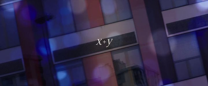 Title screen of X+Y