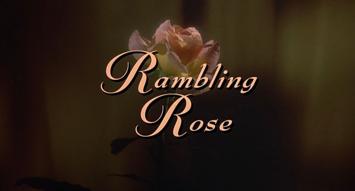 Title screen of Rambling Rose