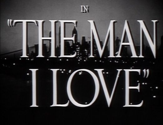 Title screen of The Man I Love