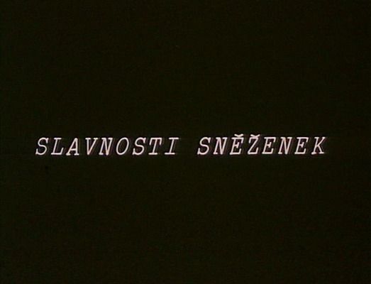 Title screen of Slavnosti snezenek