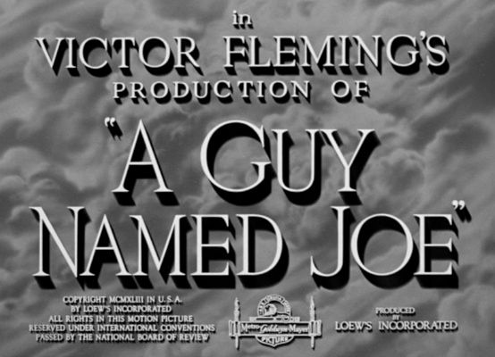 Title screen of A Guy Named Joe