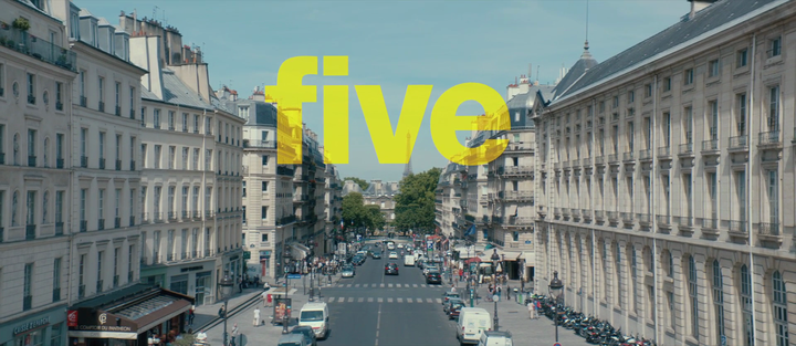 Title screen of Five