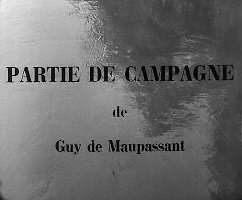 Title screen of Partie de campagne