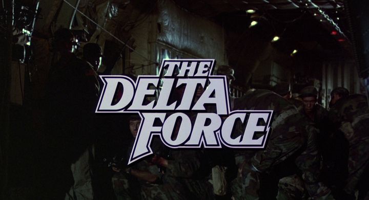 Title screen of The Delta Force