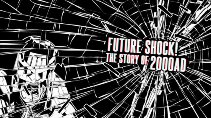 Title screen of Future Shock! The Story of 2000AD