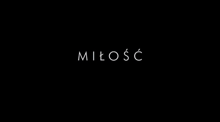 Title screen of Milosc