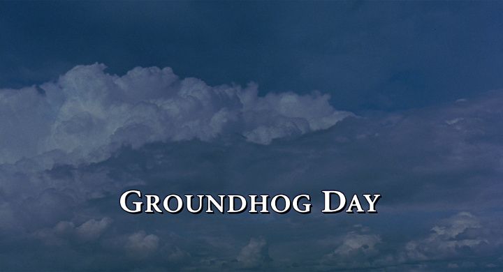 Title screen of Groundhog Day