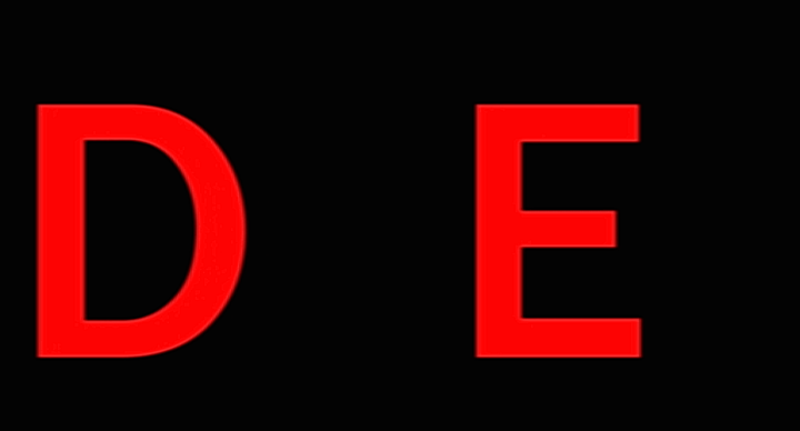 Title screen of De Palma