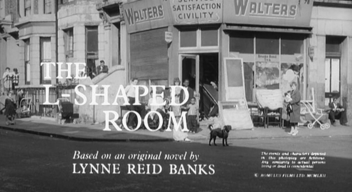 Title screen of The L-Shaped Room