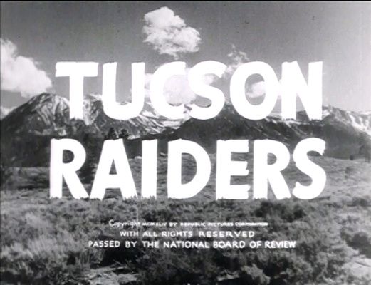 Title screen of Tucson Raiders