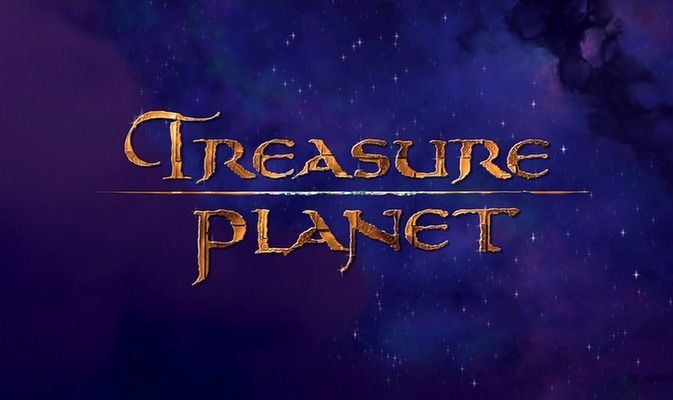 Title screen of Treasure Planet
