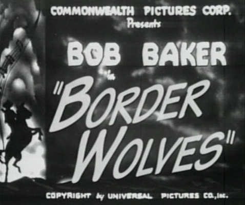 Title screen of Border Wolves