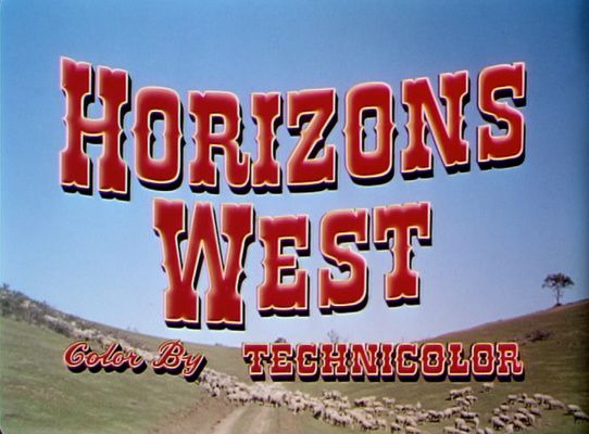 Title screen of Horizons West