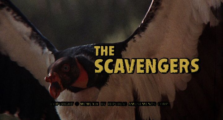Title screen of The Scavengers