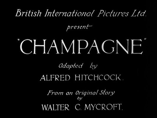Title screen of Champagne