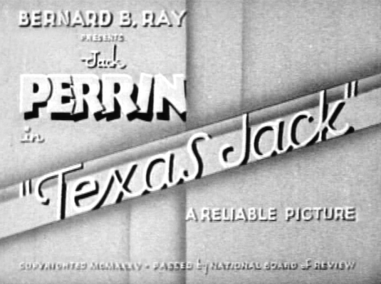 Title screen of Texas Jack